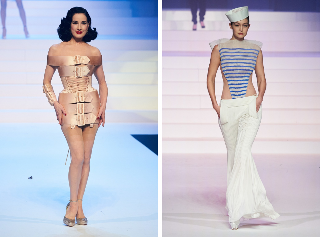 Jean Paul Gaultier, Fashion Week, 50 ans, Upcycling