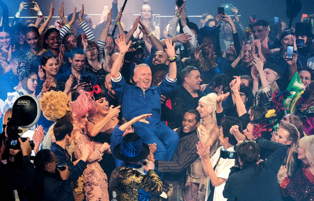 Jean Paul Gaultier, Fashion Week, 50 ans, Upcycling