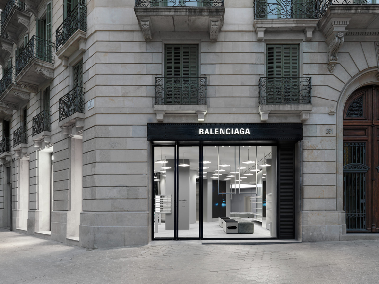 Balenciaga's New Avenue Montaigne Store Photographed by François