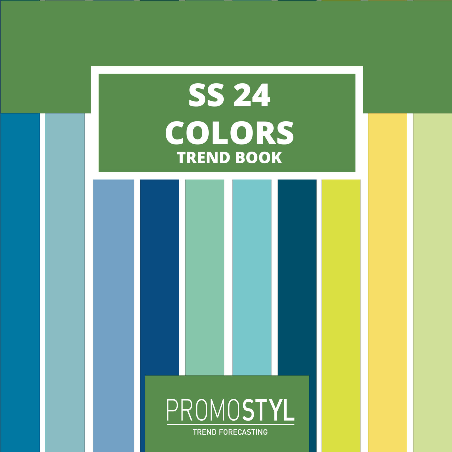 COLORS SS24 TREND BOOK PRINTED PROMOSTYL