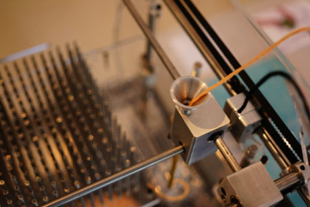 Image showing a machine making a 3D Weaver product