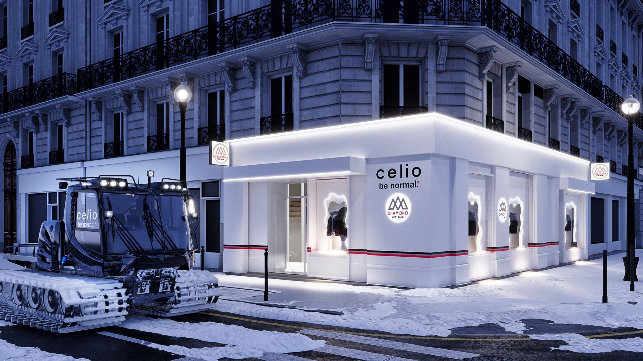 CLAUDIUS SIMOND クロディウス シモン CHAMONIX MONT-BLANC シャモニーモンブラン ピッケル SPECIAL スペシャルＤ フランス製 ヴィンテージ POP-UP CELIO X CHAMONIX-MONT-BLANC - PROMOSTYL